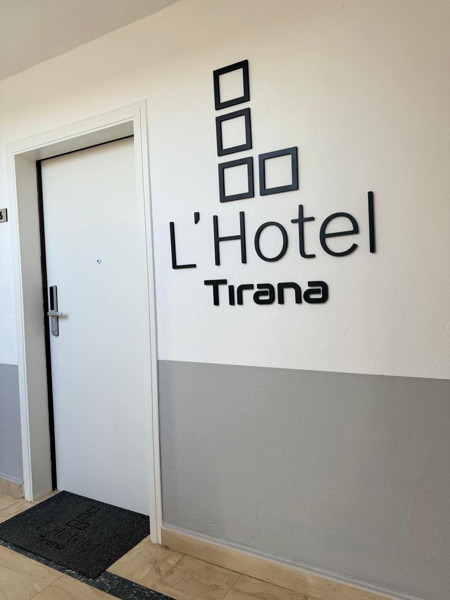 L'Hotel Tirana Exterior foto